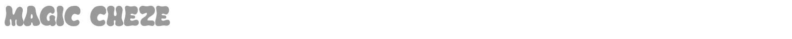 Magic Cheze font preview